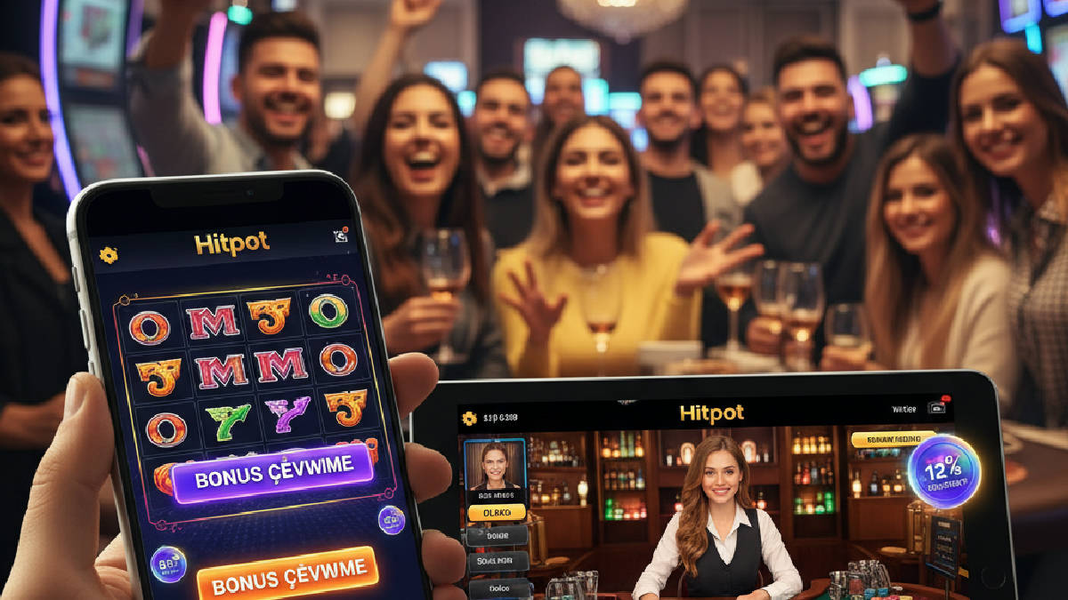 Hitpot mobil giriş aracılığıyla canlı casino bonuslarını etkinleştiren kullanıcılar.